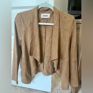 BB Dakota Faux Suede Swing Jacket